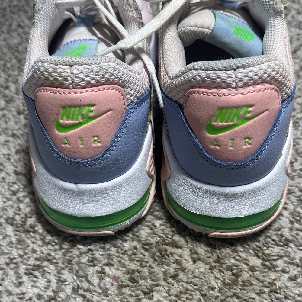 Nike Air Max Sneakers in Pink, Blue, and Green - Picture 7 of 8